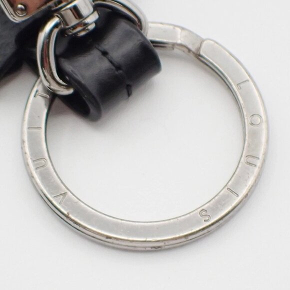 LOUIS VUITTON Porto Cle Cloche Cle Key Ring Monogram Eclipse - Picture 13 of 16
